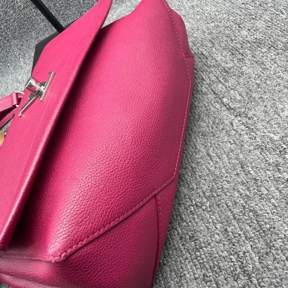 Louis Vuitton Lockme Pink Leather Satchel 899-021025 - Picture 9 of 14